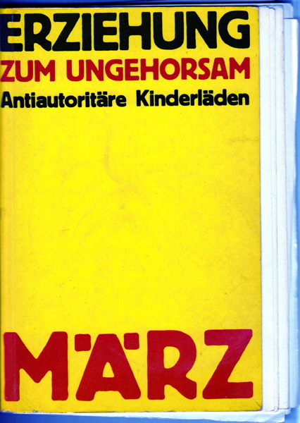 Gerhard Bott - Erziehung zum Ungehorsam - Buchdeckel-H600