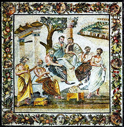 Platons-Akademie__Mosaik_Pompeij__400 Platons-Akademie__Mosaik_Pompeij__400